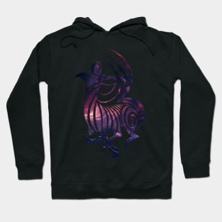 Sagittarius zodiac sign Galaxy theme Effect Hoodie